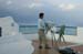 painter on beach hotel hualiena
